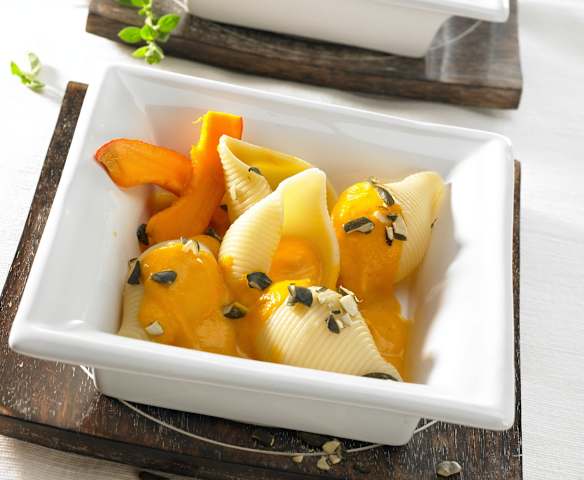 Kürbissauce zu Nudeln