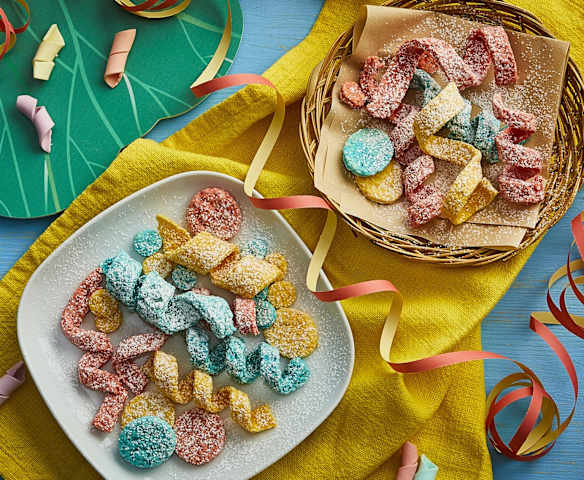 Stelle filanti e coriandoli dolci