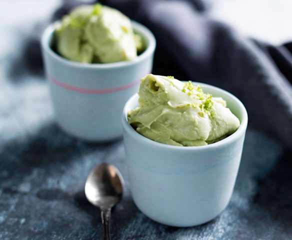 Avocado coconut ice cream