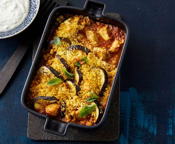 Hähnchen-Bulgur-Auflauf