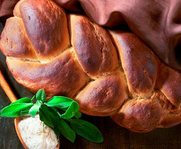 Treccia di grano duro alla salvia