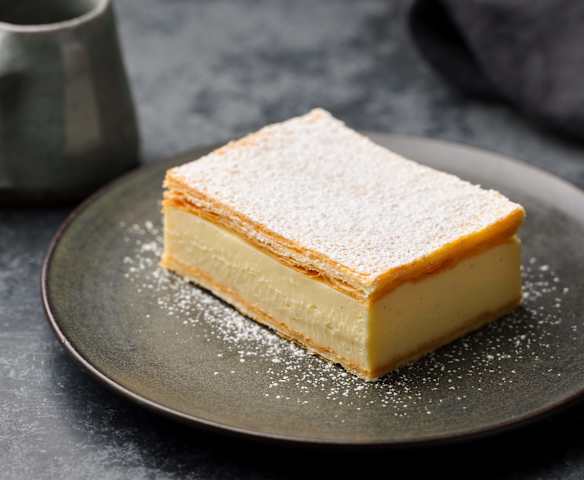 Vanilla Puff Slice