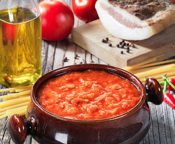 Omáčka amatriciana