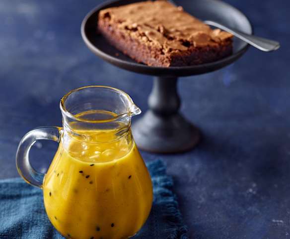 Maracuja-Olivenöl-Emulsion