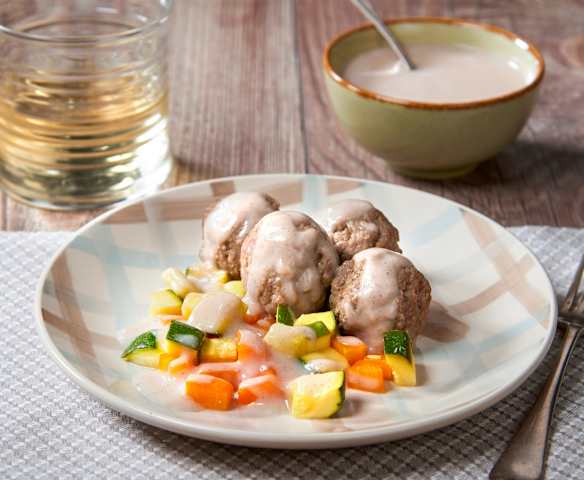 Polpette alla noce moscata e salsa alla cannella