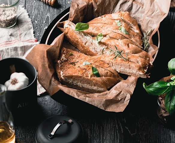 Préfou à l'ail, au chèvre et au miel Préfou à l'ail, au chèvre et au miel