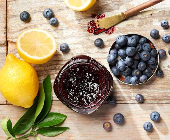 Blaubeerkonfitüre
