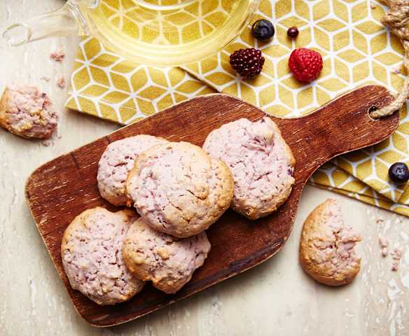 Cookies aux fruits rouges Cookies aux fruits rouges