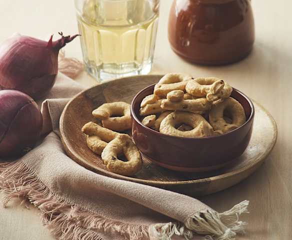 Taralli alle cipolle