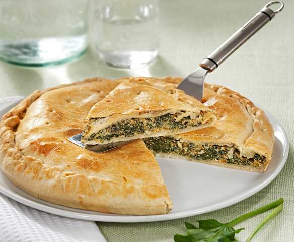Pumpkin and Spinach Pie