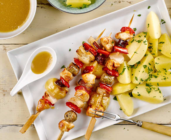 Ražničí s bramborami