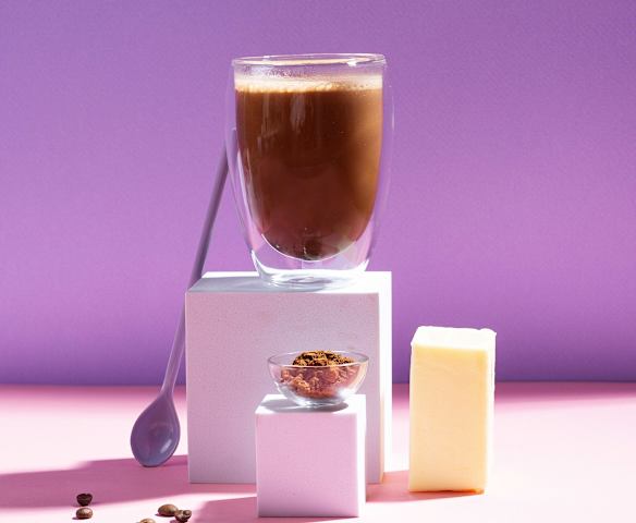 Café con mantequilla de moca