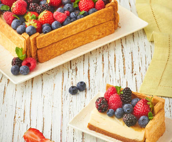 Torta cassetta di frutta