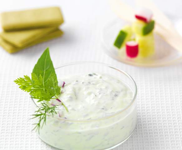 Sauce allégée aux herbes