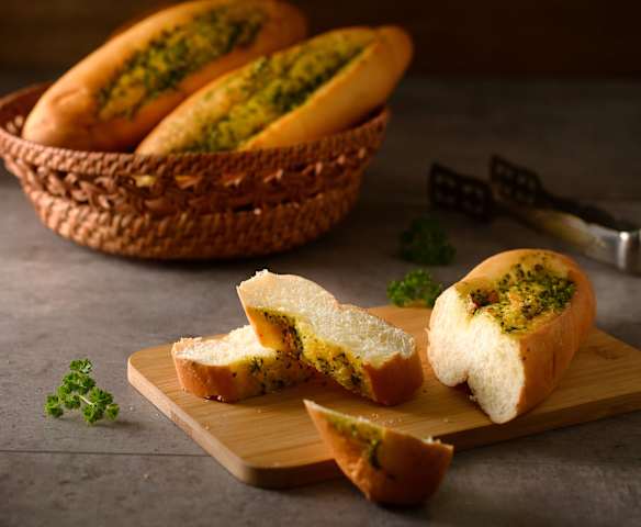 軟式起司蒜味麵包