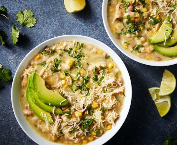 Slow Cooked White Chicken Chili