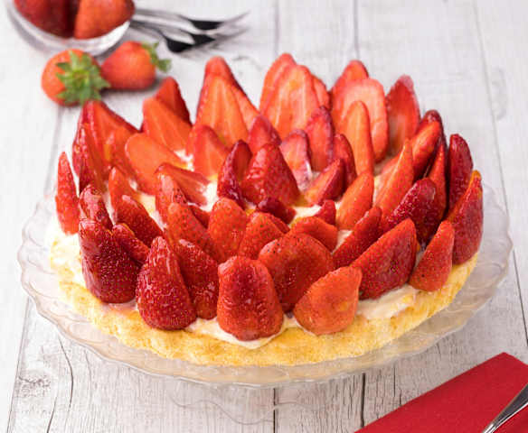 Torta alle fragole Torta alle fragole