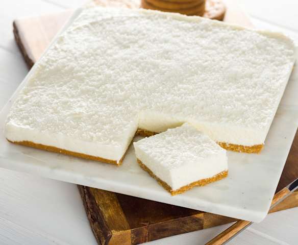 Cheesecake de coco sin horno