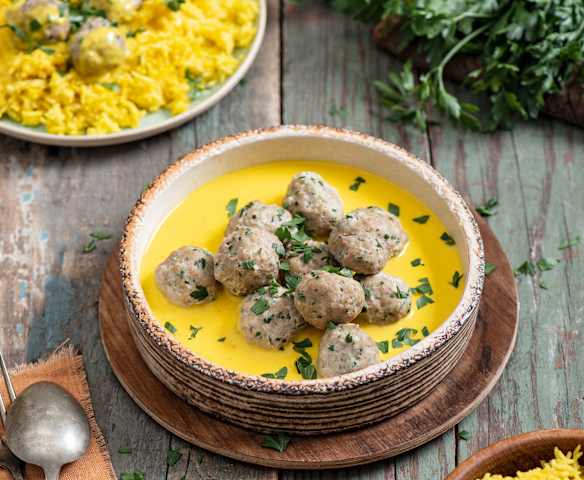 Pulpety drobiowe w sosie dyniowym