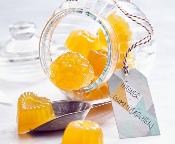 Ingwer-Gummibärchen