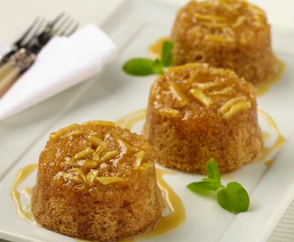 Zázvorovo-banánový pudink