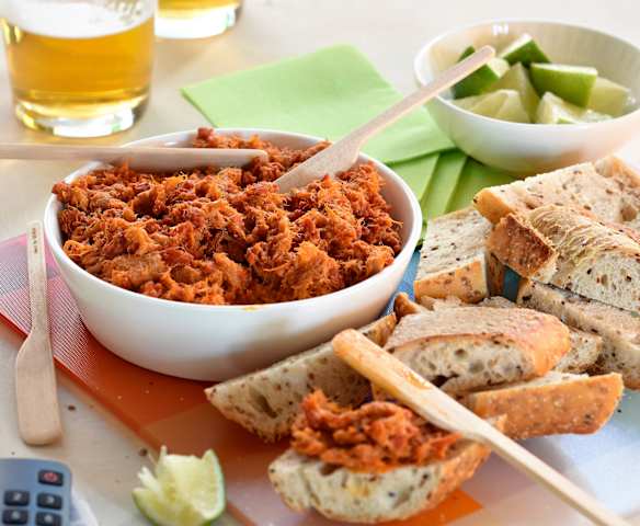 Tartinade de thon et chorizo