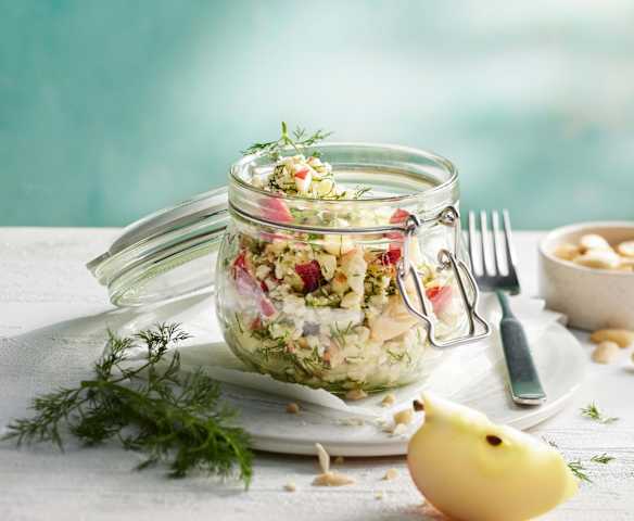 Blumenkohl-Apfel-Salat