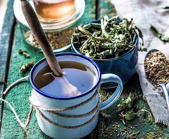Tisana all'anice e erba cedrina Tisana all'anice e erba cedrina