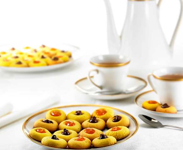 Biscottini ad occhio di bue