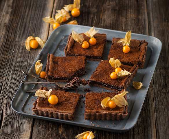 Schokoladentarte (vegan) Schokoladentarte (vegan)