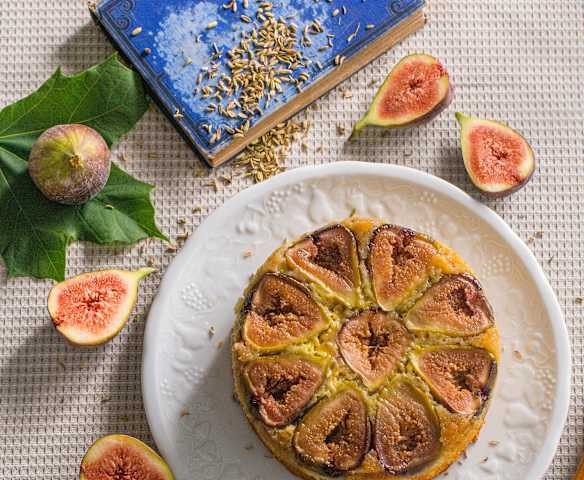 Torta rovesciata ai fichi Torta rovesciata ai fichi