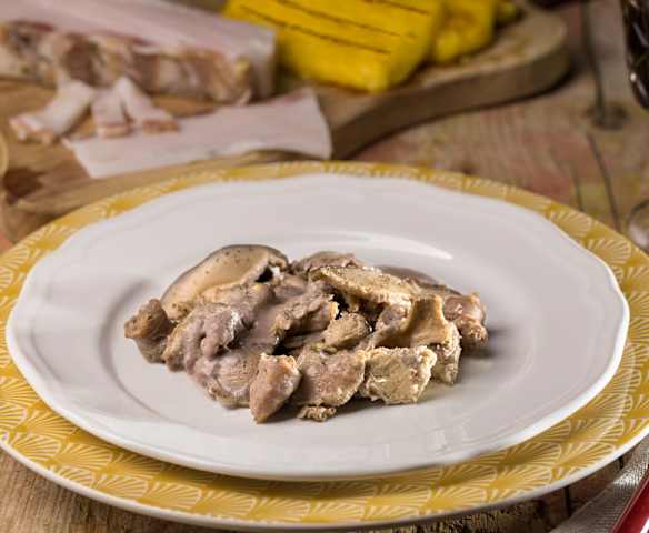 Faraona al vino rosso