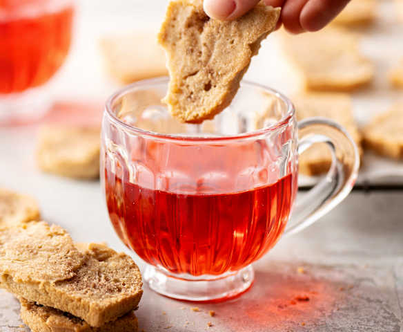 Herbal Tea and Biscotti