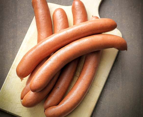 Salchichas Frankfurt al vapor (12-14)