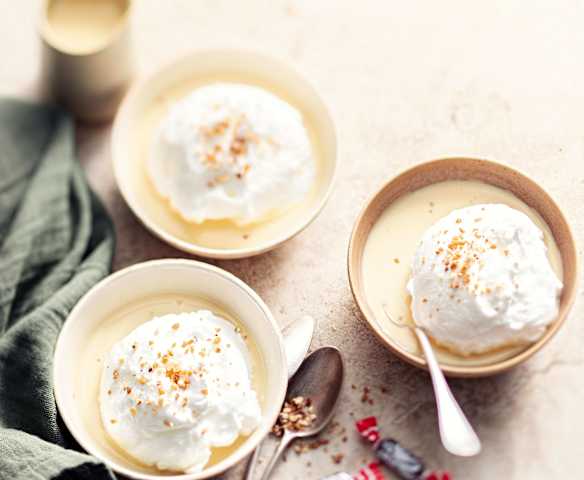 Ile flottante à la réglisse