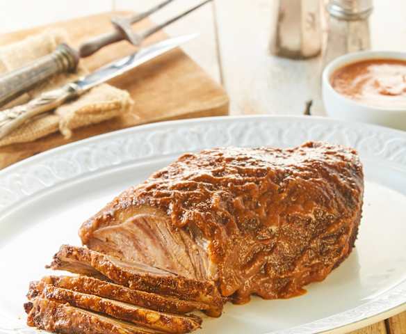 Picaña Tex Mex con salsa BBQ