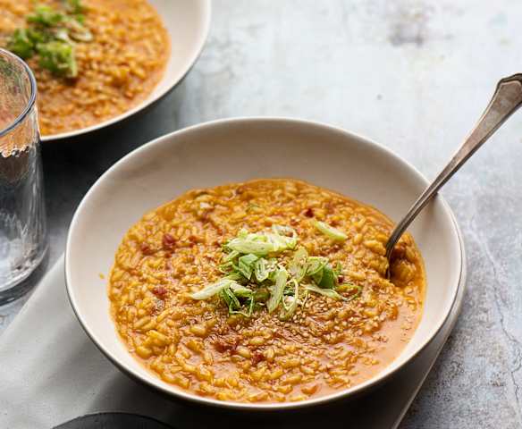 Risotto z kimchi Risotto z kimchi