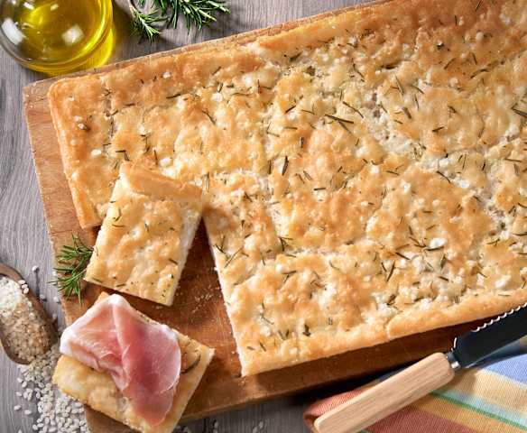 Focaccia al romero (sin gluten) Focaccia al romero (sin gluten)