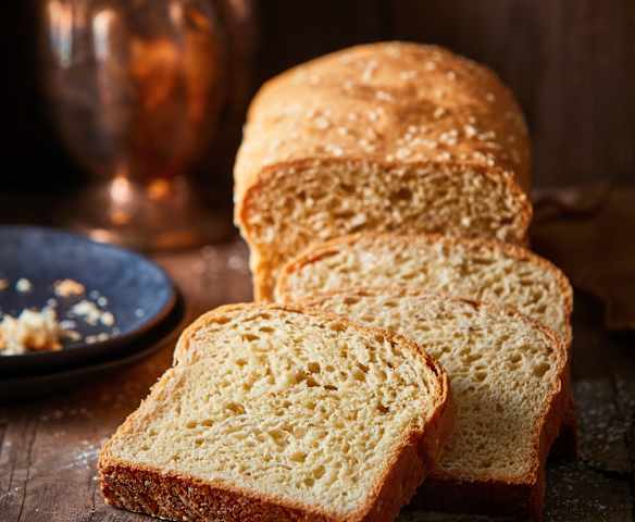 Pan de caja con ajonjolí