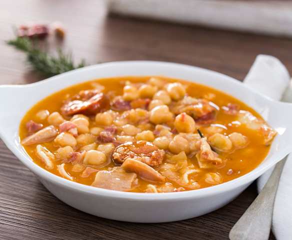 Garbanzos con oreja