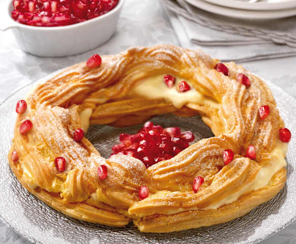 Dessert di Capodanno alla melagrana