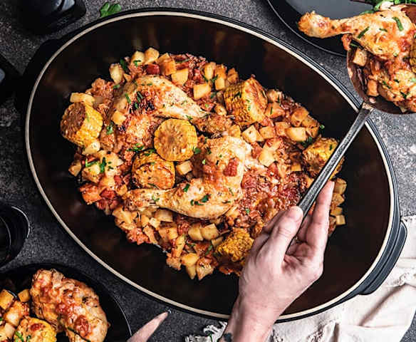 Ragoût de poulet colombien