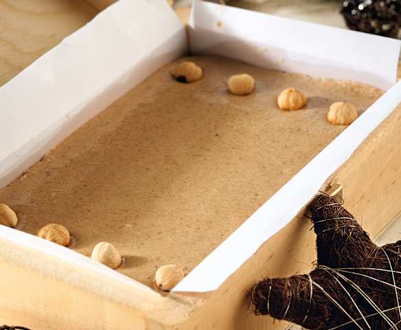 Turrón de avellanas
