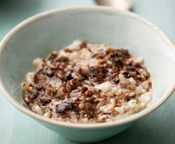 Marbled Chocolate Risotto