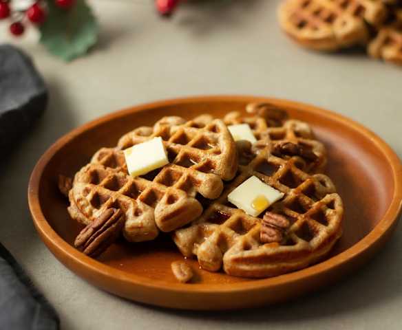 Gingerbread waffles