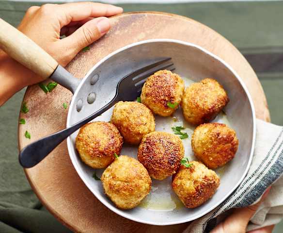 Boulettes de poulet au parmesan