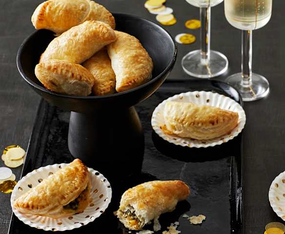 Spinat-Käse-Taschen