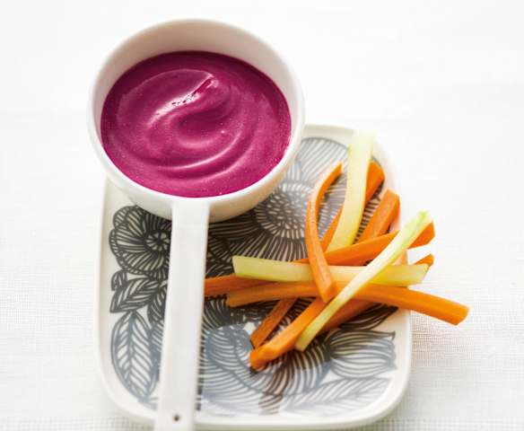 Sauce rose au yaourt