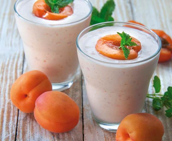 Frappé all'albicocca