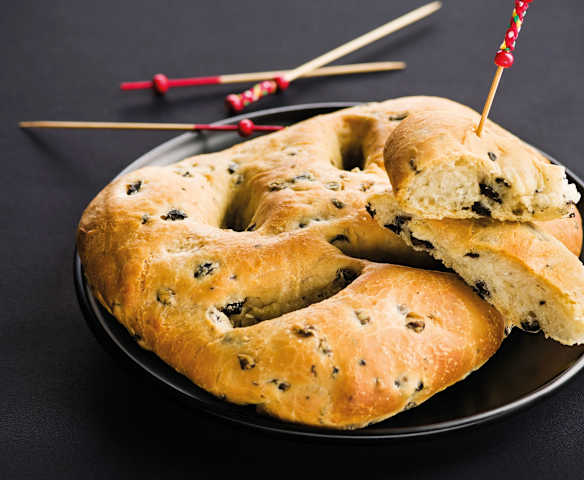 JUILLET Fougasse aux olives - Bruno Dinel
